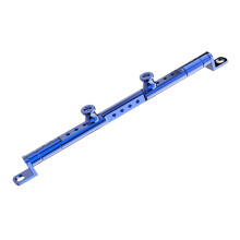 3Pcs Aluminum Motorcycle Handlebar Brace Bar Blue Replacement