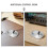 4Pair Durable Brass Finger Cymbals Mini Musical Instrument for Dancing 7