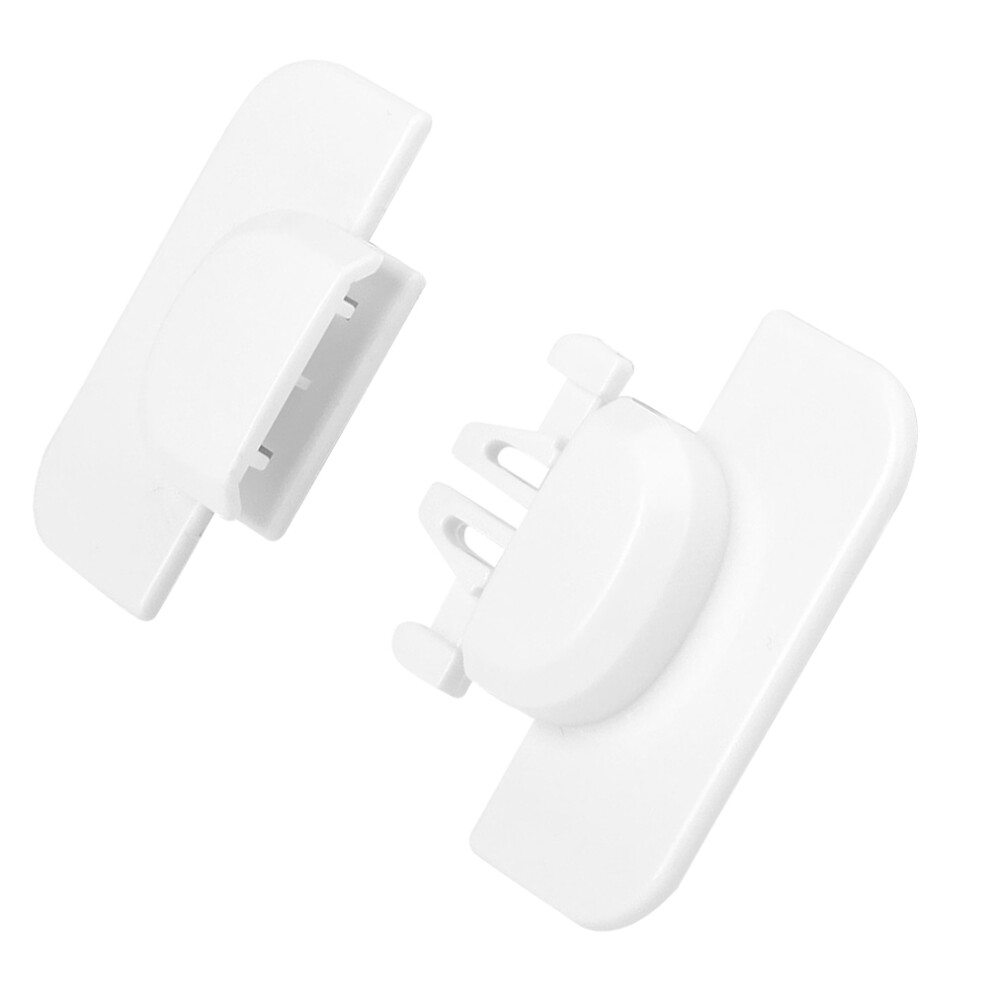 6Pcs Cabinet Locks Baby Safety Child Proof Locks White Artibetter