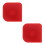 2Pcs Plastic Pot Red Kitchen Pan Cleaning Tool 5