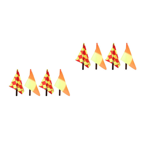 8Pièces Drapeaux Lignes Officiel En Tissu 2