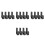 16Pcs Sturdy Acrylic Keyboard Wall Rack Wall Mounted Desk Shelf 8