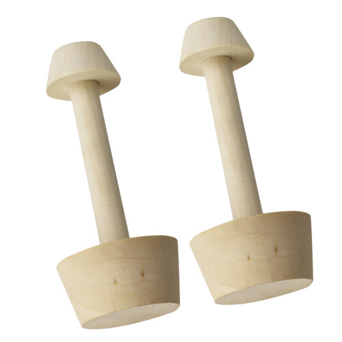 6Pcs Wooden Dough Tamper Dual-Sided for DIY Pastry Tools 1
