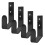 16Pcs Sturdy Acrylic Keyboard Wall Rack Wall Mounted Desk Shelf 3