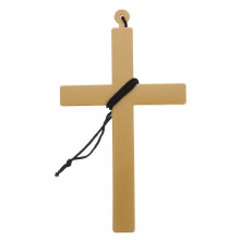 4Pcs Plastic Cross Necklaces Religious Craft Pendant for Women Men