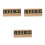 3Pcs Adjustable Wood Prices Tag Cube Stand for Shop Counters 5
