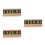 3Pcs Adjustable Wood Prices Tag Cube Stand for Shop Counters 7