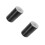 2Pcs Black Car Interior Vinyl Wrap Rolls Pla Tape Waterproof Adhesive 7