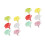 2Pcs Ceramics Chopsticks Spoon Rests Ginkgo Leaf Dinner Decor 7