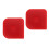 2Pcs Plastic Pot Red Kitchen Pan Cleaning Tool 9