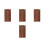 4Pcs Wooden Sign Holders Tabletop Menu Display for Restaurants 3