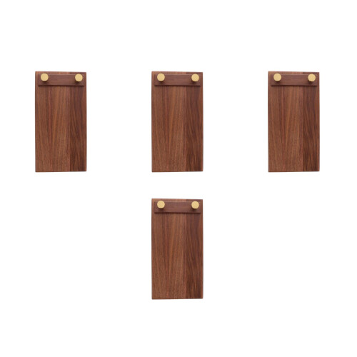 4Pcs Wooden Sign Holders Tabletop Menu Display for Restaurants 2