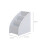 2Pcs White Storage Box Drawer Plastic for Bedroom and Office Use 2
