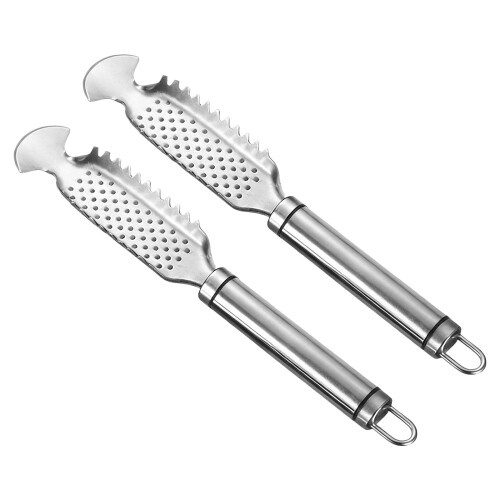 6Pcs Manual Stainless Steel Fish Cleaning Tool with Comfortable Handle 1