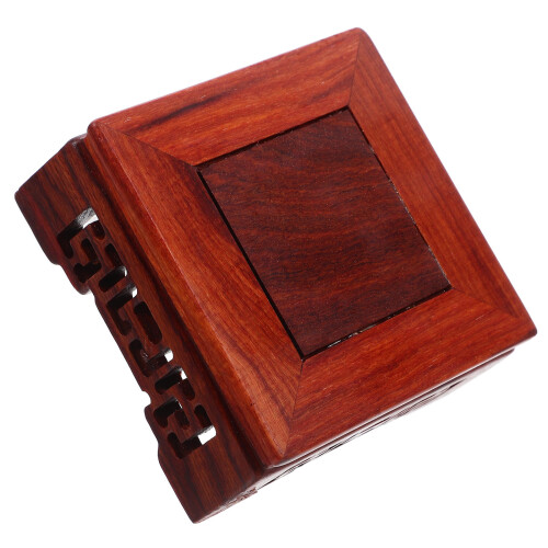 2Pcs Wooden Plant Pot Riser Flowerpot Stand Multi-Use Display Shelf