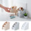 2Pcs White Storage Box Drawer Plastic for Bedroom and Office Use 11