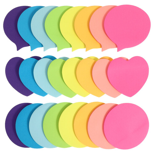 3Pcs Fun Assorted Color Mini Pads for Kids Office 2