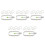 20Pcs Square Stainless Steel Egg Rings Pancake Mold Muffins Maker 4