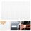 192Pairs Heavy Duty White Hook and Loop Tape with Reliable Adhesive 10