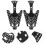 3Pairs PVC Diving Fin Stretcher Adjustable Shoe Widener 7
