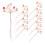 10Pcs DIY Crystal Money Tree Branch Copper Wire for Craft Art Projects 9