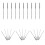 180Pcs Precision Flat Shank Sewing Needles for Thin Fabric Cotton Silk 2