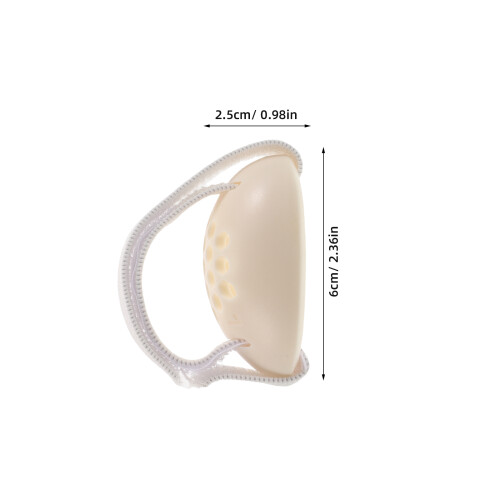 1Pair White Piano Hand Posture Corrector Plastic Trainer for Beginners 2