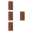 4Pcs Wooden Sign Holders Tabletop Menu Display for Restaurants 7