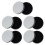 10Sets Portable Cleaning Sponge Box for Makeup Brushes 2