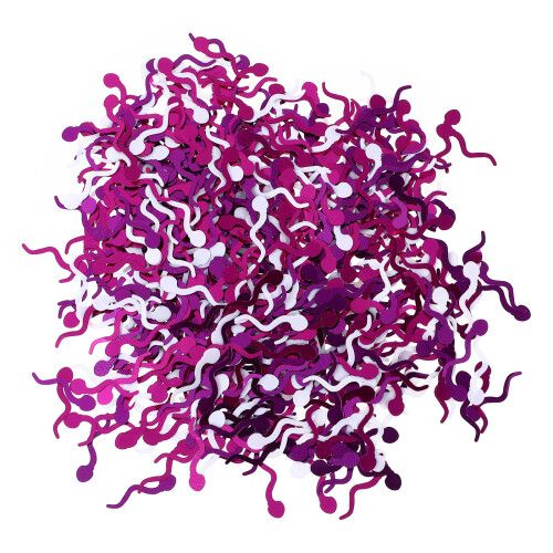 2Sets Reusable Assorted Colored Tadpole Wedding and Birthday Confetti 1