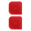 2Pcs Plastic Pot Red Kitchen Pan Cleaning Tool 7