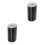2Pcs Black Car Interior Vinyl Wrap Rolls Pla Tape Waterproof Adhesive 8