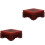 2Pcs Wooden Plant Pot Riser Flowerpot Stand Multi-Use Display Shelf 5