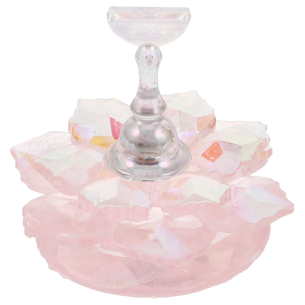 Aboofan 4Pcs Pink Cherry Blossom Nail Practice Stands For Home And Salon Use