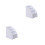 2Pcs White Storage Box Drawer Plastic for Bedroom and Office Use 9