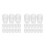 60Pcs Fine Mesh Transparent Tea Filter Strainers for Loose Leaf Tea 9