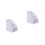 2Pcs White Storage Box Drawer Plastic for Bedroom and Office Use 8