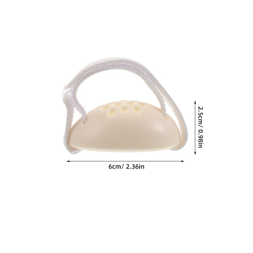 1Pair White Piano Hand Posture Corrector Plastic Trainer for Beginners 1
