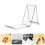 25Pcs Durable Transparent Shoe Rack and Mobile Phone Display Stands 9