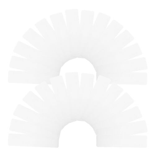 192Pairs Heavy Duty White Hook and Loop Tape with Reliable Adhesive 2