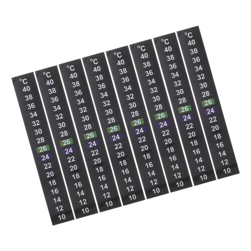 32Pcs Fish Tank Temperature Meter Stickers Pet LCD Display 2