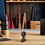 4Pcs Dark Brown Wood Curtain Rod Brackets Sturdy Decorative Wall Mount 4