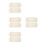8Pcs Stretchable Beige Back Exfoliating Shower Scrubber Towel for Home 5