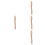 4Pcs Light Yellow Wooden Handles Durable Comfortable Grip 6
