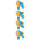 4Pcs Automatic Bubble Machine Kids Bubble Blower Sky-Blue Plastic 9