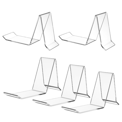 25Pcs Durable Transparent Shoe Rack and Mobile Phone Display Stands 2
