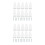 20Pcs Transparent Blind Bracket Replacements for Horizontal Blinds 5