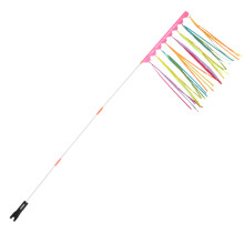 5Sets Kids Bike Safety Flags with Poles High Visibility