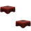 2Pcs Wooden Plant Pot Riser Flowerpot Stand Multi-Use Display Shelf 8