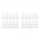 20Pcs Transparent Blind Bracket Replacements for Horizontal Blinds 9